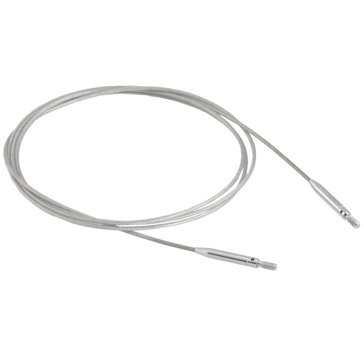 Lana Grossa Cuerda de aguja Vario acero inoxidable 120cm rotatorio