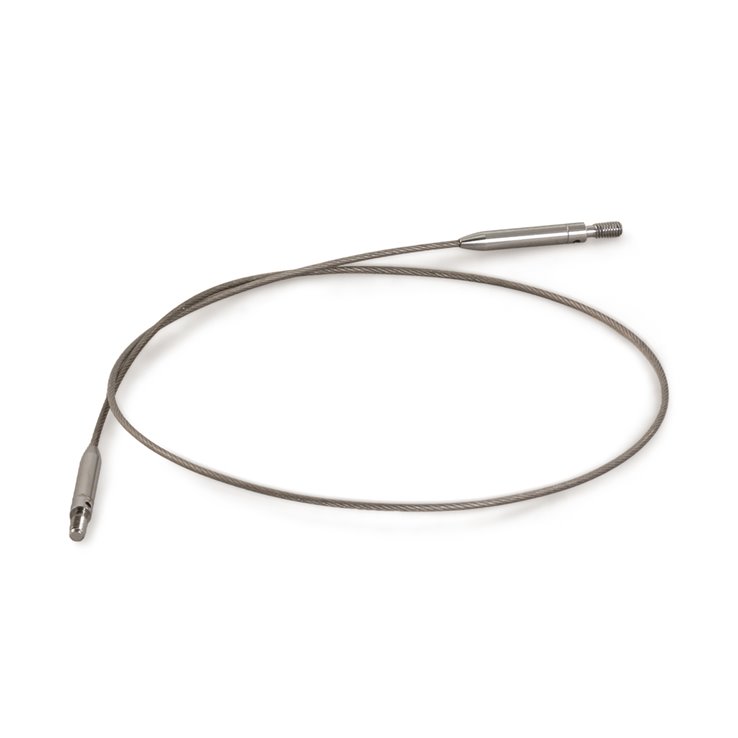 Lana Grossa Cable de aguja de acero fino inoxidable Vario 60 cm rotatorio