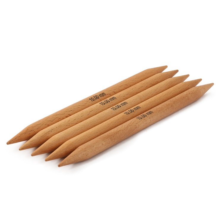 Lana Grossa Juego de agujas haya (Tanja Steinbach Edition) No. 10,0/20cm