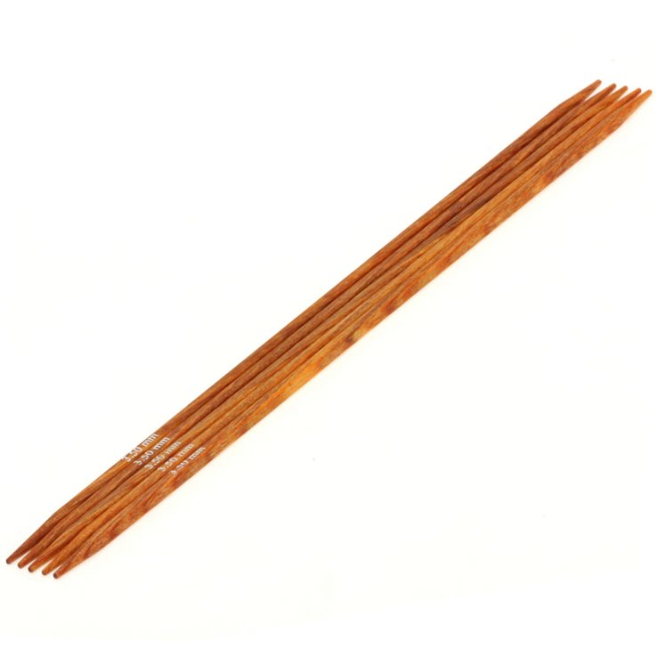 Lana Grossa Juego de agujas diseño de madera Quattro No. 3.5/20cm