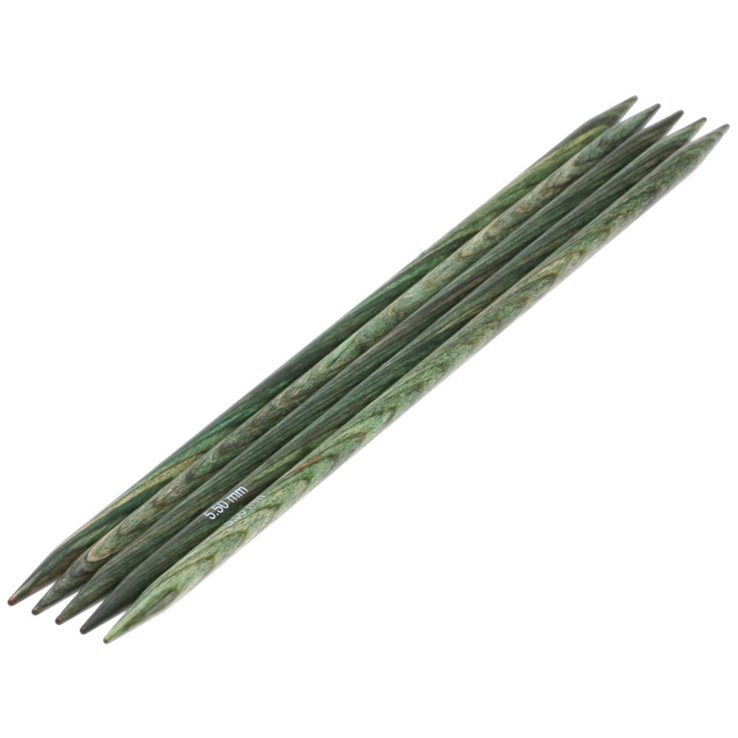 Lana Grossa Juego de agujas diseño de madera Signal No. 5.5/20cm