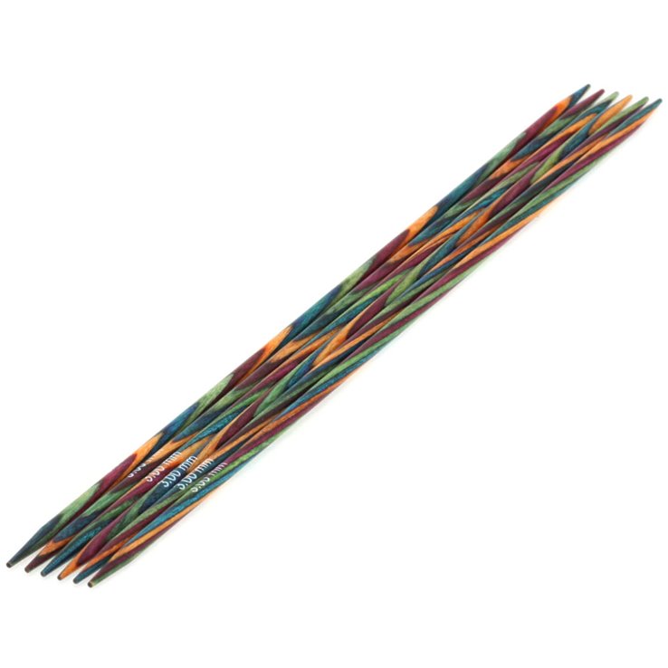 Lana Grossa Juego de agujas diseño de madera Color No. 3.0/20cm