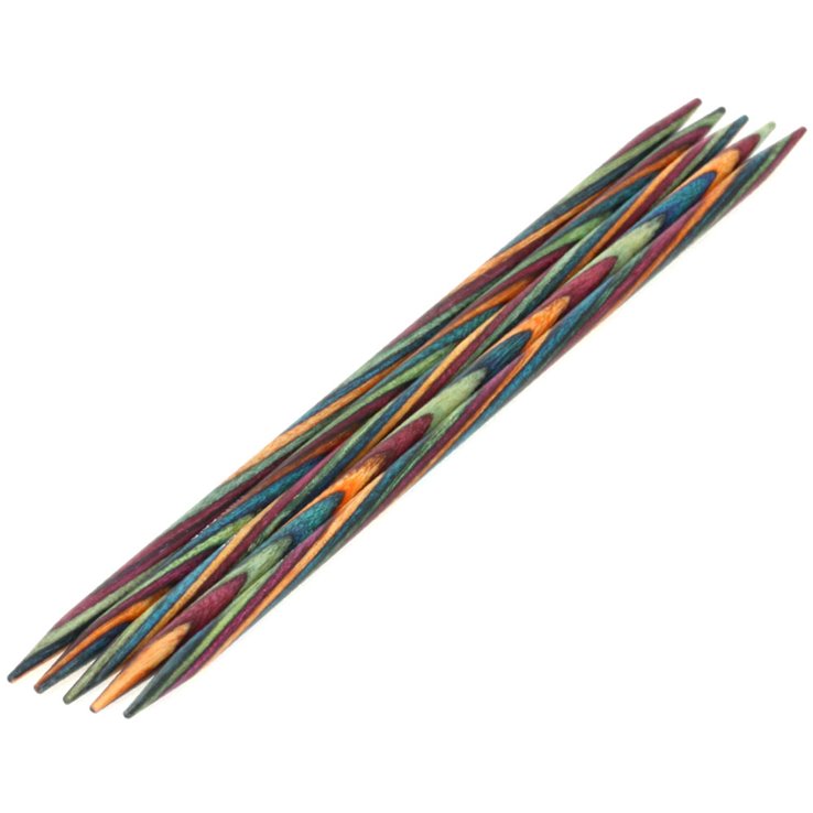 Lana Grossa Juego de agujas diseño de madera Multicolor No. 3,5/15cm