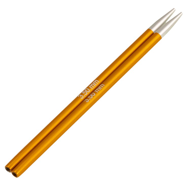 Lana Grossa Agujas circulares intercambiables Vario Aluminium Rainbow No. 3.5 corto