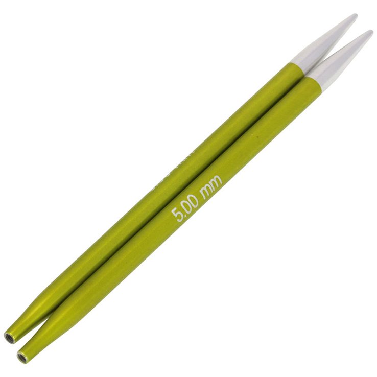 Lana Grossa Agujas circulares intercambiables Vario Aluminium Rainbow No. 5.0