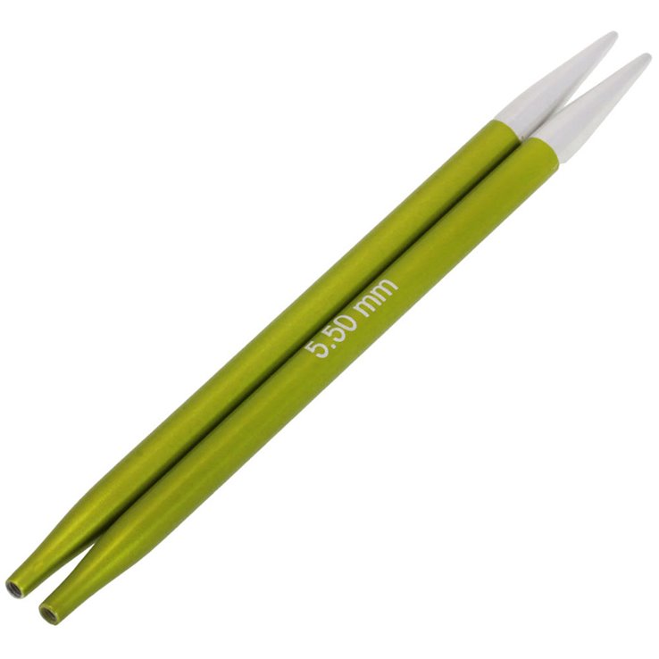 Lana Grossa Agujas circulares intercambiables Vario Aluminium Rainbow No. 5.5