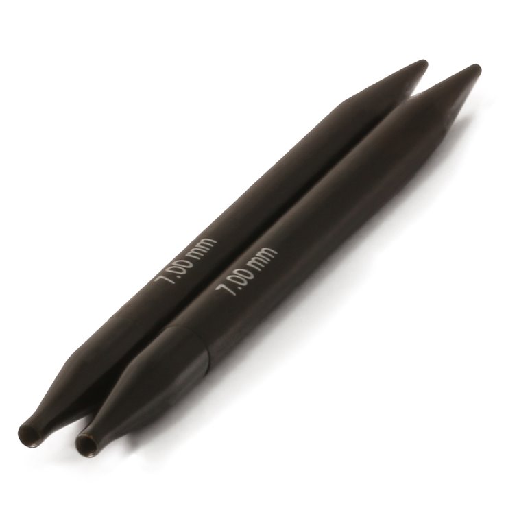 Lana Grossa Agujas circulares intercambiables Vario Nera Ébano No. 7,0