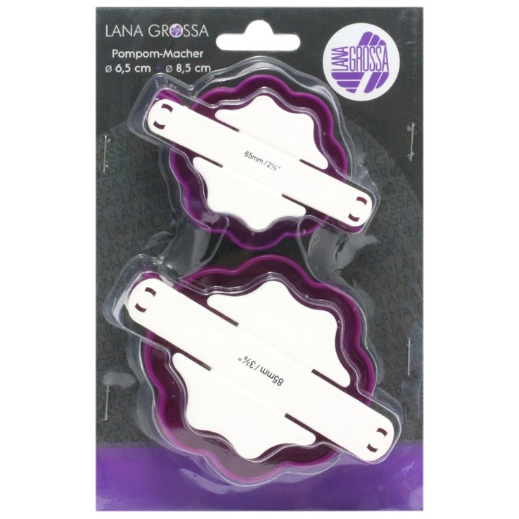 Lana Grossa Pompon-Set grande