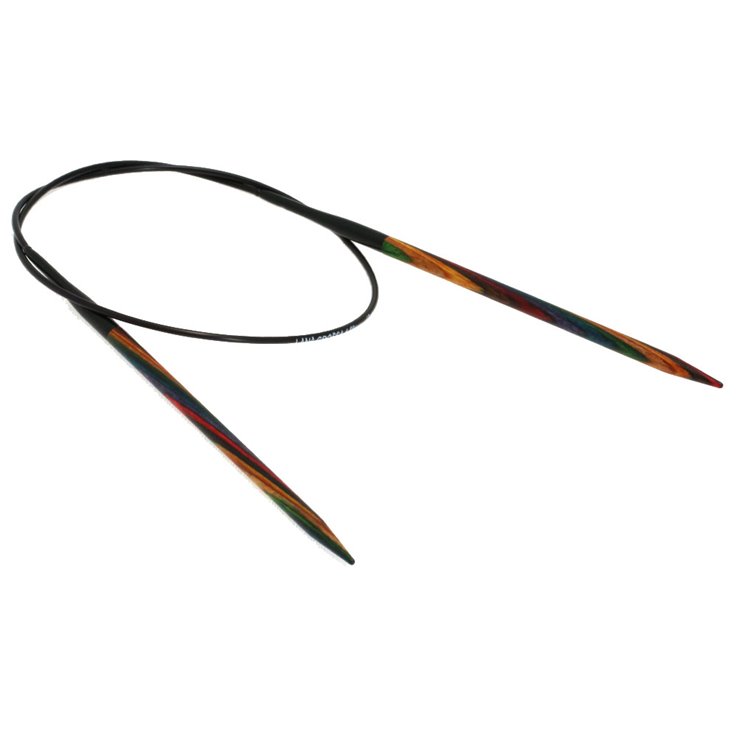 Lana Grossa Aguja circular diseño de madera Color No.  4,5/60cm