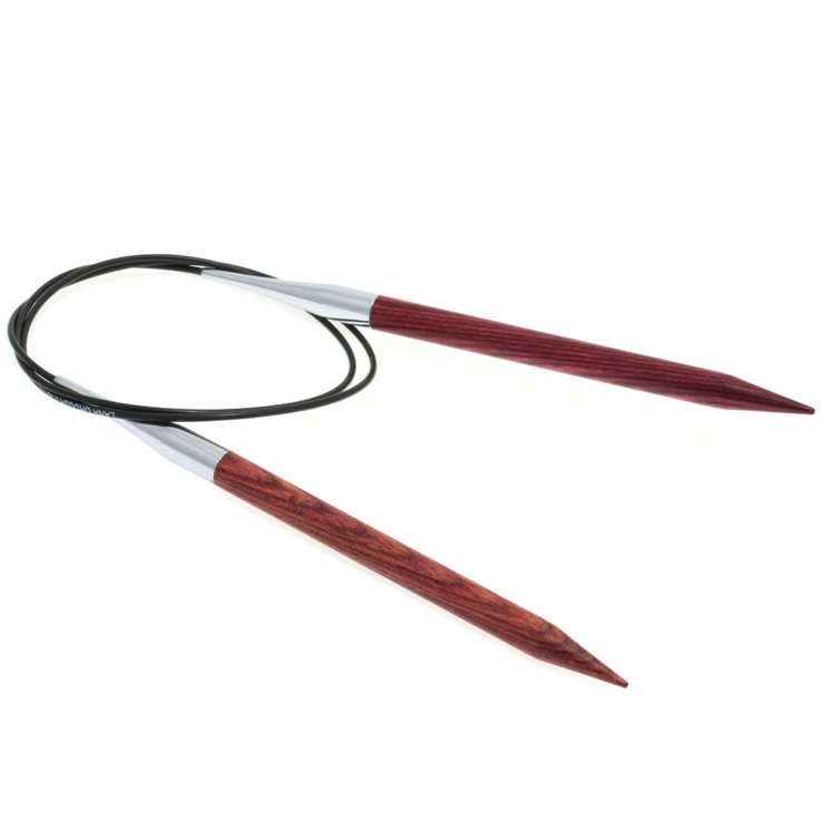 Lana Grossa Aguja circular diseño de madera Color No. 8,0/80cm