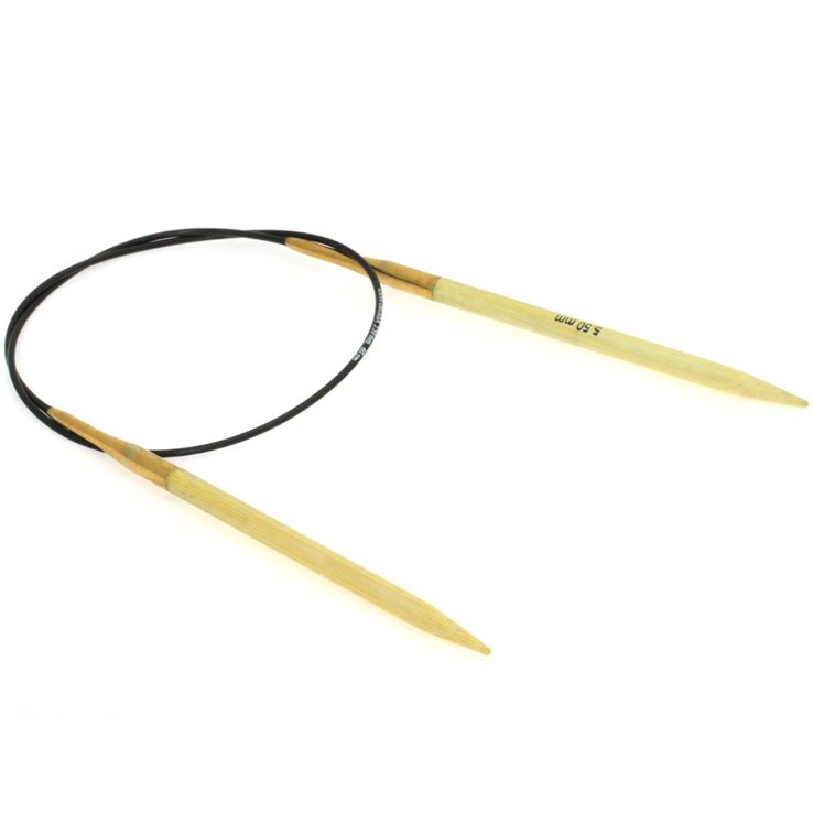 Lana Grossa Aguja circular bambú No. 5,5/60cm