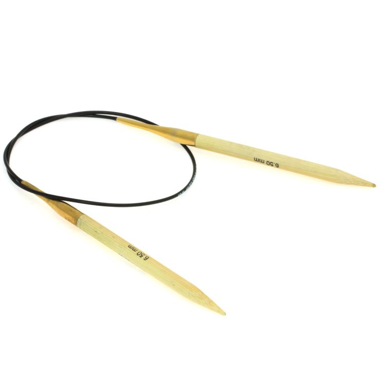 Lana Grossa Aguja circular bambú No.  6,5/60cm