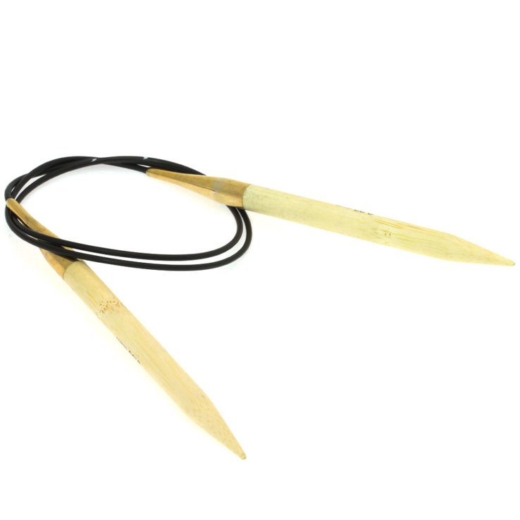 Lana Grossa Aguja circular bambú No.  9,0/80cm