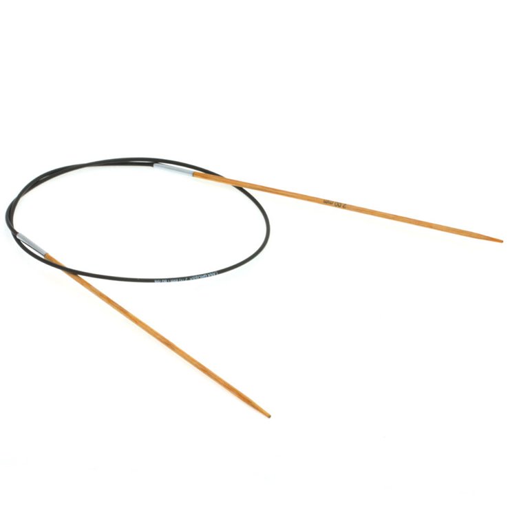 Lana Grossa Aguja circular diseño de madera Natur No, 2,0/60cm