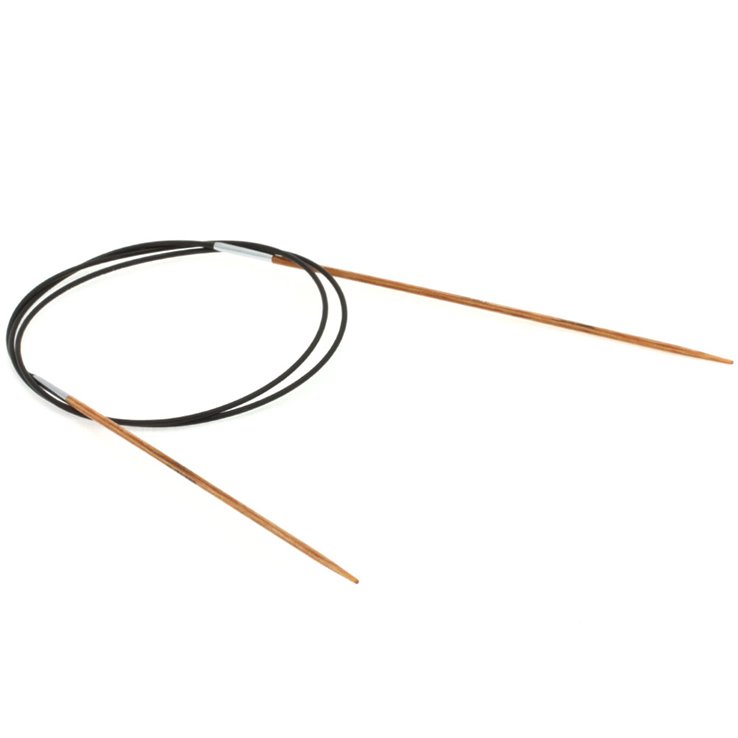 Lana Grossa Aguja circular diseño de madera Natur No. 2,0/80cm