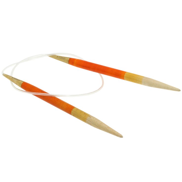 Lana Grossa Aguja circular Ayurveda No. 8,0/60cm