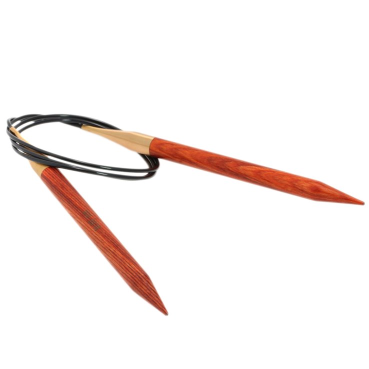 Lana Grossa Aguja circular diseño de madera Signal No. 10,0/100cm