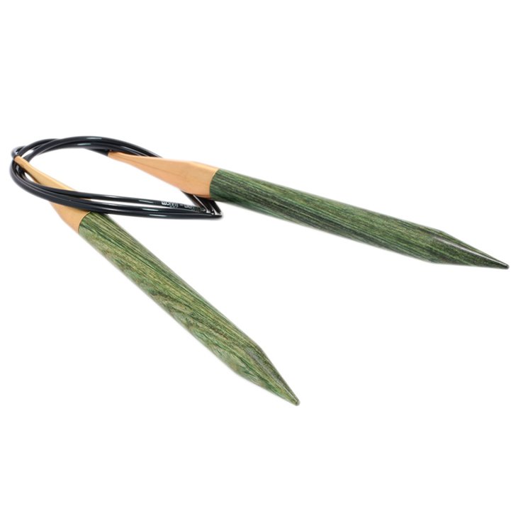 Lana Grossa Aguja circular diseño de madera Signal No. 12,0/100cm