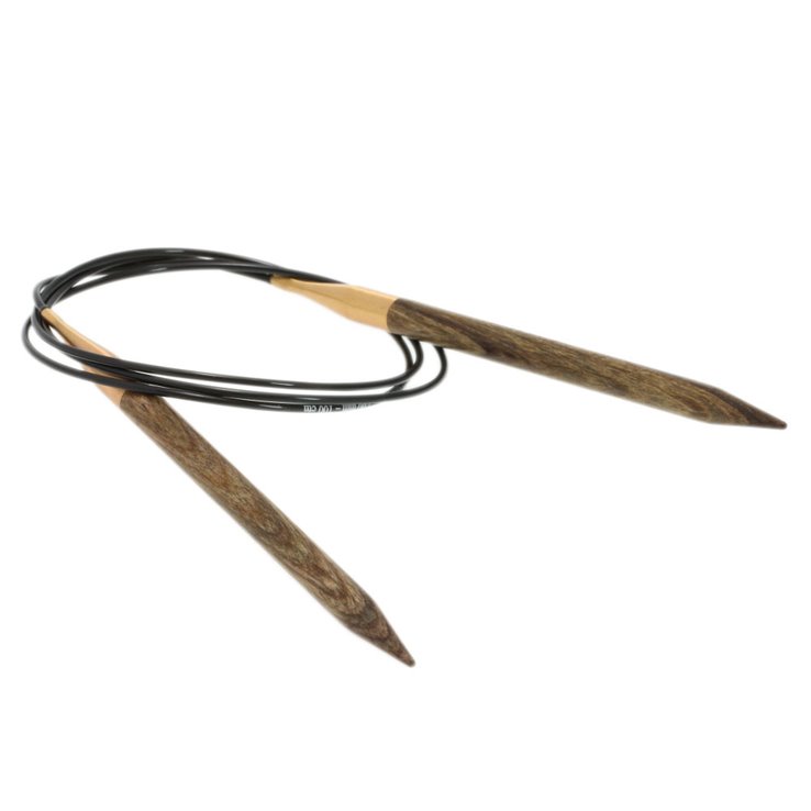 Lana Grossa Aguja circular diseño de madera Signal No.  7,0/100cm