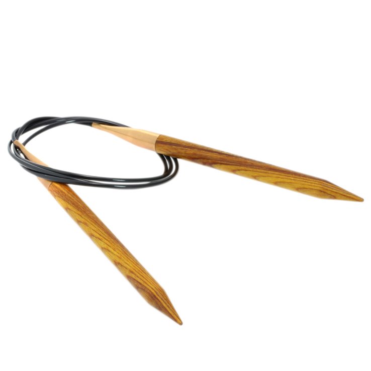 Lana Grossa Aguja circular diseño de madera Signal No. 9,0/100cm