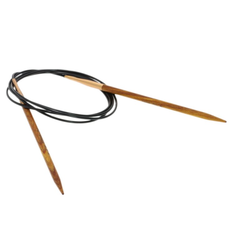 Lana Grossa Aguja circular diseño de madera Signal No. 4,5/120cm