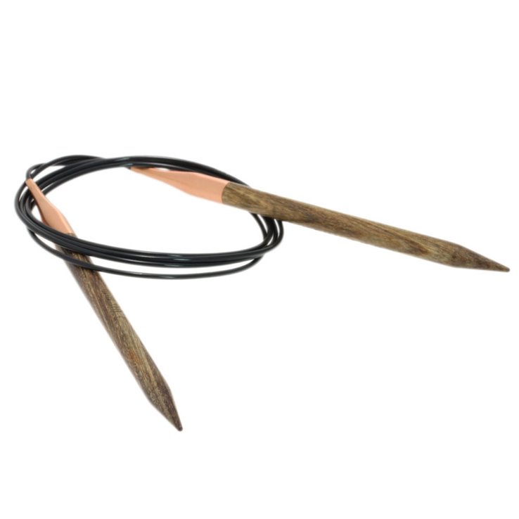 Lana Grossa Aguja circular diseño de madera Signal No. 7,0/120cm