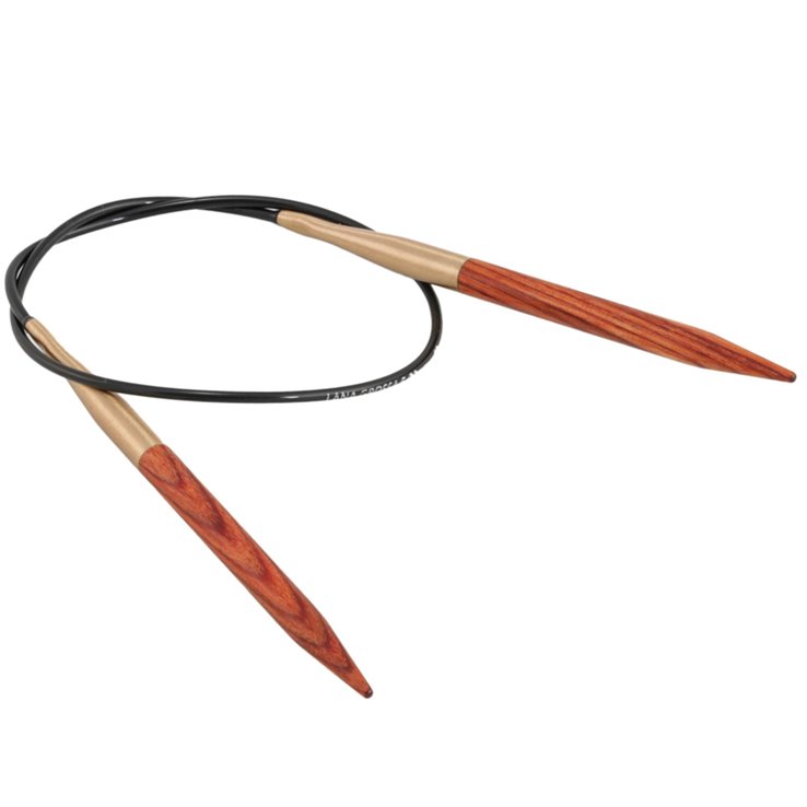 Lana Grossa Aguja circular diseño de madera Signal No. 5,0/40cm