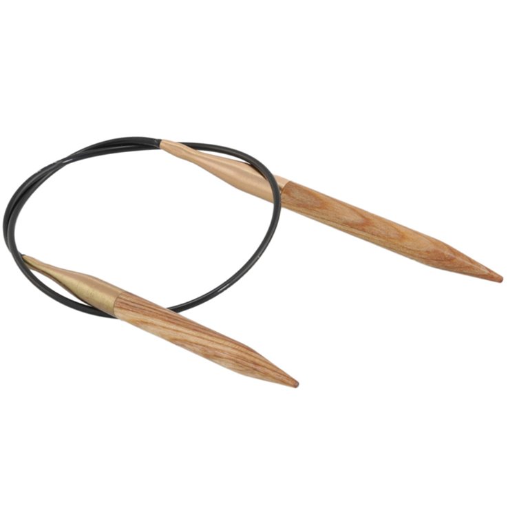Lana Grossa Aguja circular diseño de madera Signal No. 6,0/40cm