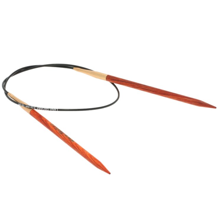 Lana Grossa Aguja circular diseño de madera Signal No.  5,0/60cm