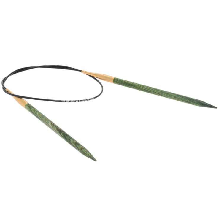 Lana Grossa Aguja circular diseño de madera Signal No. 5,5/60cm