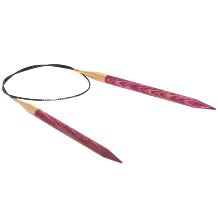 Lana Grossa Aguja circular diseño de madera Signal No. 8,0/60cm