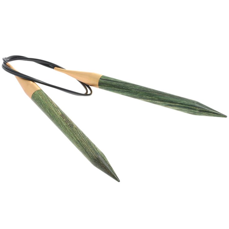 Lana Grossa Aguja circular diseño de madera ColSignal r No. 12,0/80cm