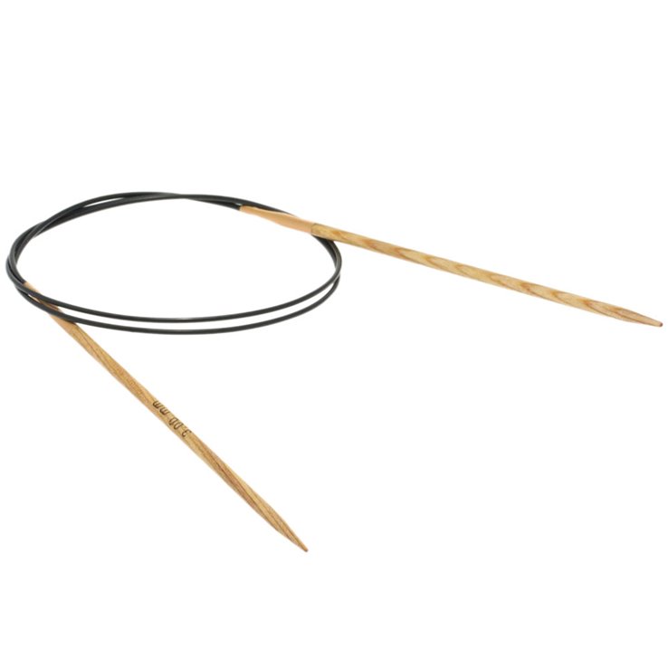 Lana Grossa Aguja circular diseño de madera Signal No.  3,0/80cm