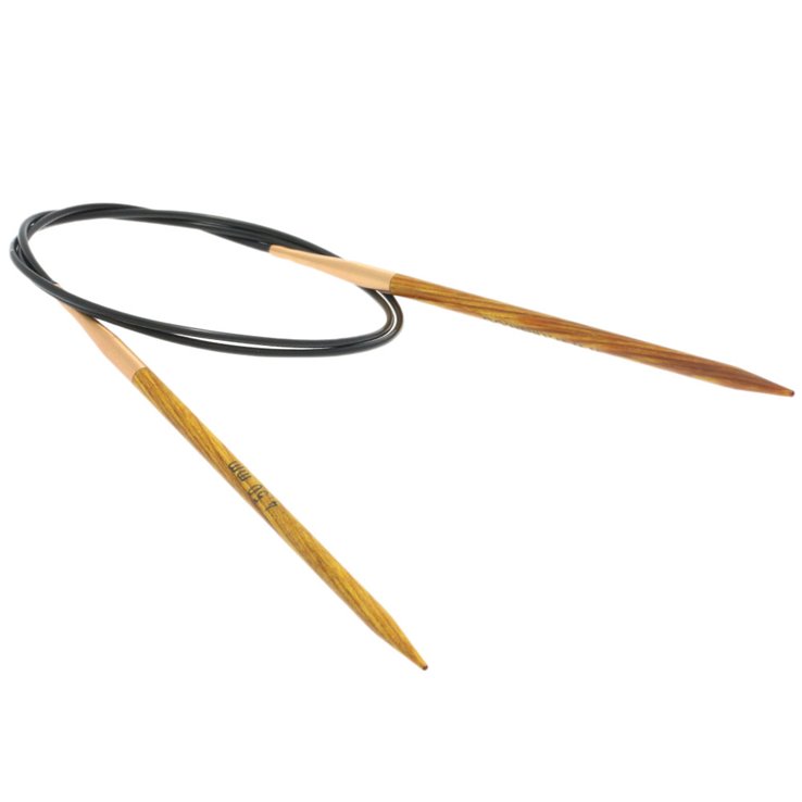 Lana Grossa Aguja circular diseño de madera Signal No. 4,5/80cm