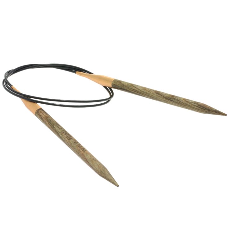 Lana Grossa Aguja circular diseño de madera Signal No.  7,0/80cm