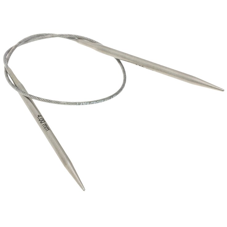 Lana Grossa Aguja circular acero inoxidable No.  4,0/40cm