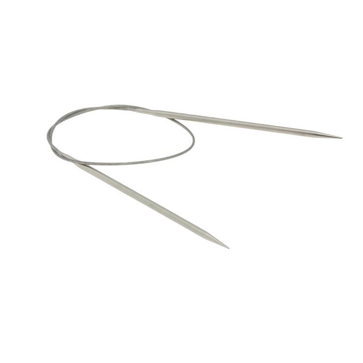 Lana Grossa Aguja circular acero inoxidable No. 4,0/60cm