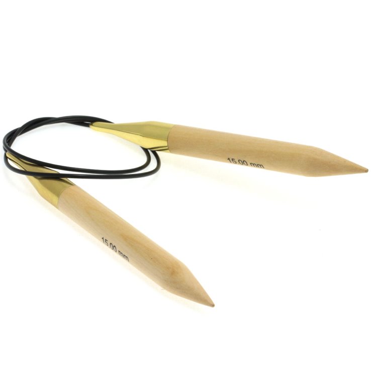 Lana Grossa Aguja circular Jumbo No. 15,0/80cm