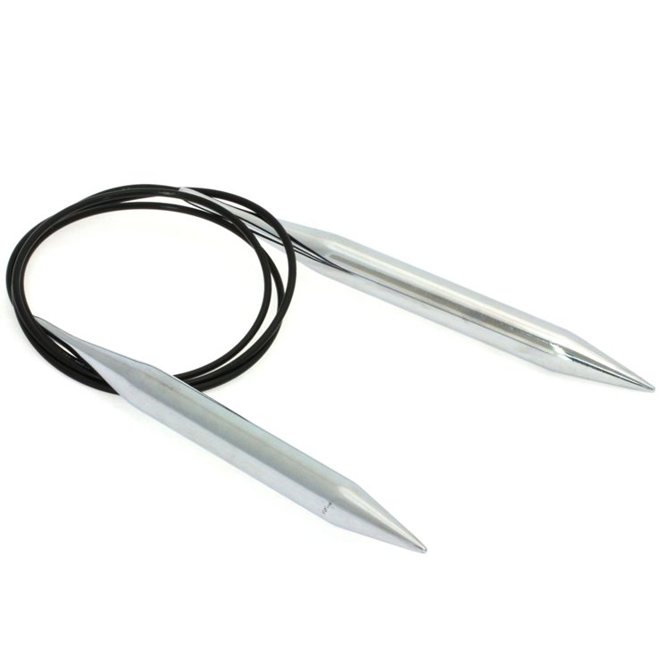 Lana Grossa Aguja circular latón No. 12,0/100cm