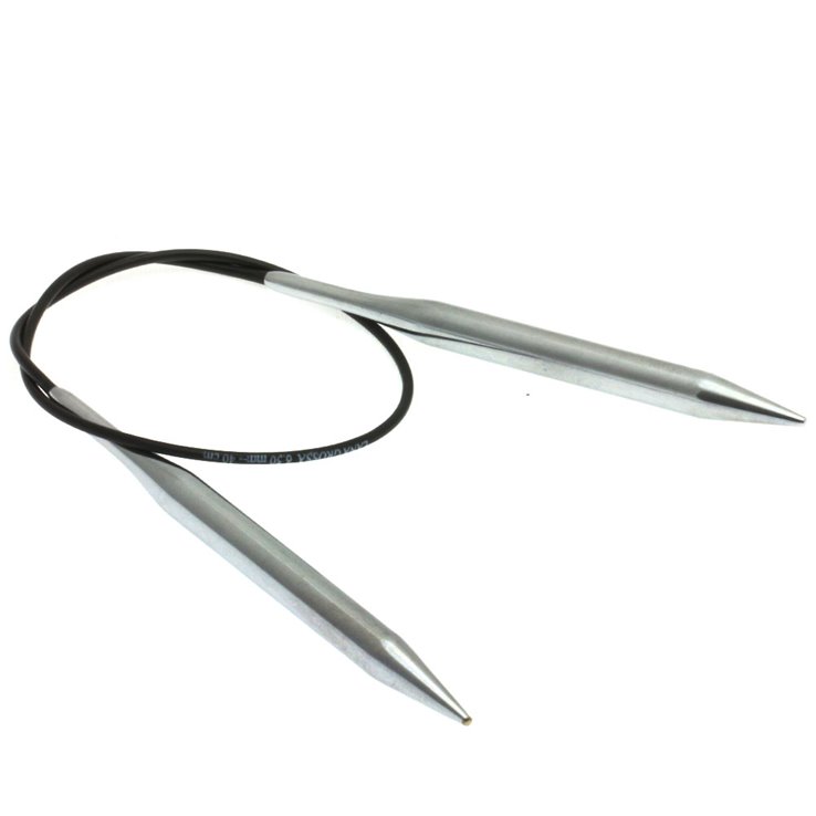 Lana Grossa Aguja circular latón No.  6,5/40cm