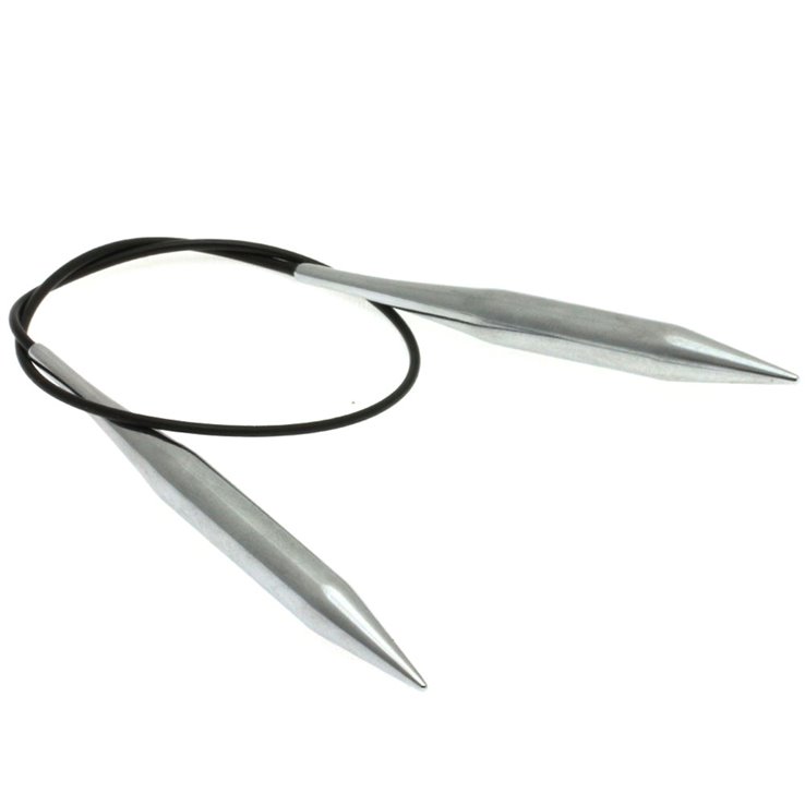 Lana Grossa Aguja circular latón No. 8,0/40cm