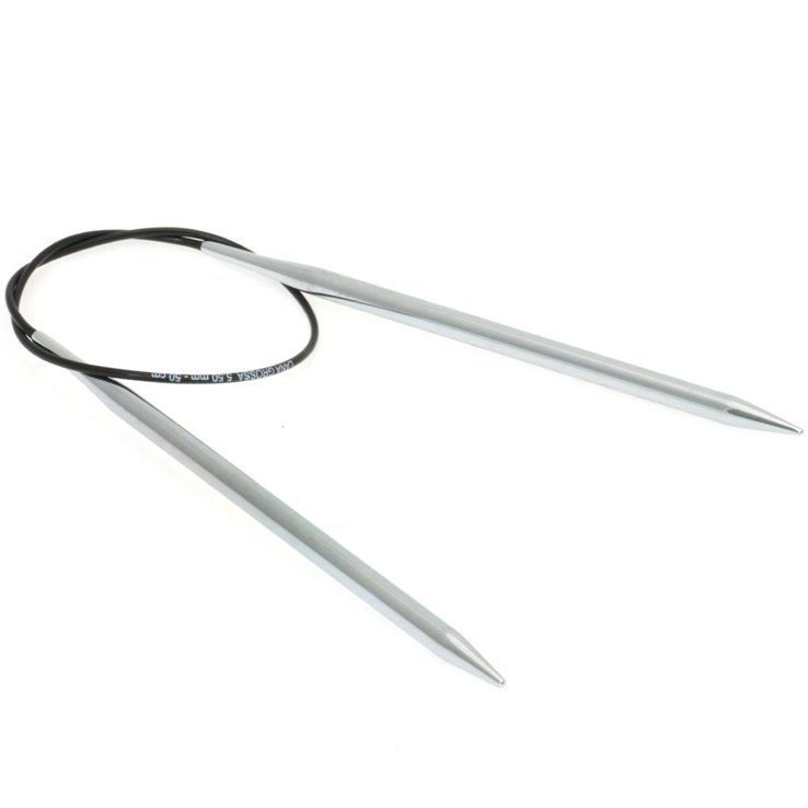 Lana Grossa Aguja circular latón No. 5,5/50cm