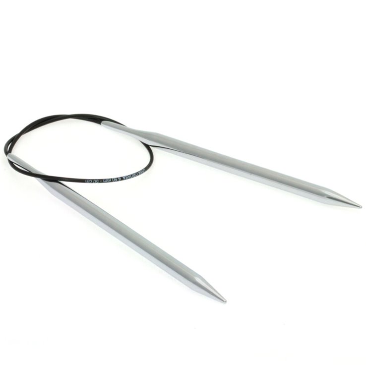 Lana Grossa Aguja circular latón No.  6,5/50cm