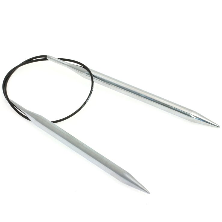 Lana Grossa Aguja circular latón No.  7,5/50cm