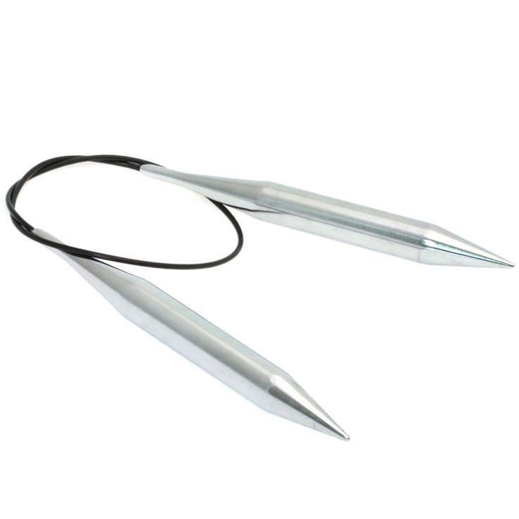 Lana Grossa Aguja circular latón No. 15,0/60cm